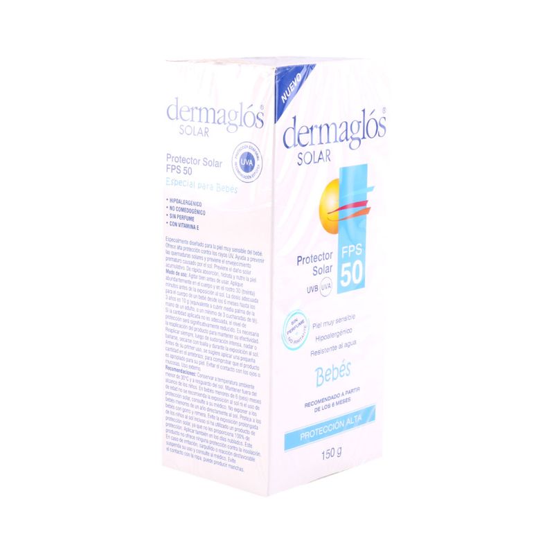 Protector-Solar-Dermaglos-Bebes-Factor-50-150-Gr-2-15748