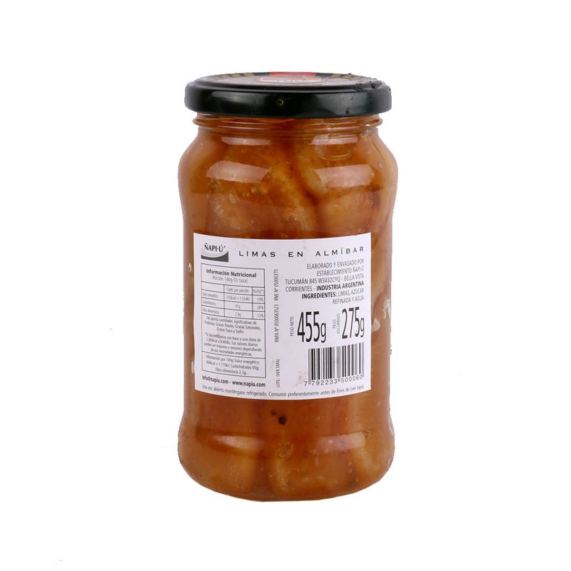 Limas-En-Almibar-ñapiu-275-Gr-2-21778