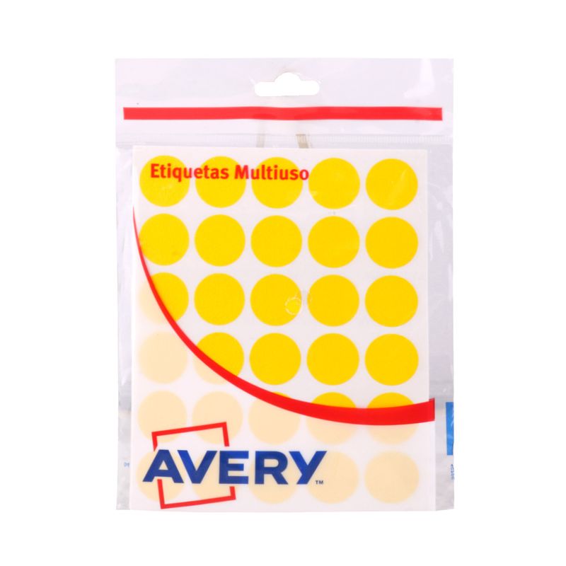 Etiquetas-Manuales-Avery-Multiuso-Neon-Amarillo-1-307828