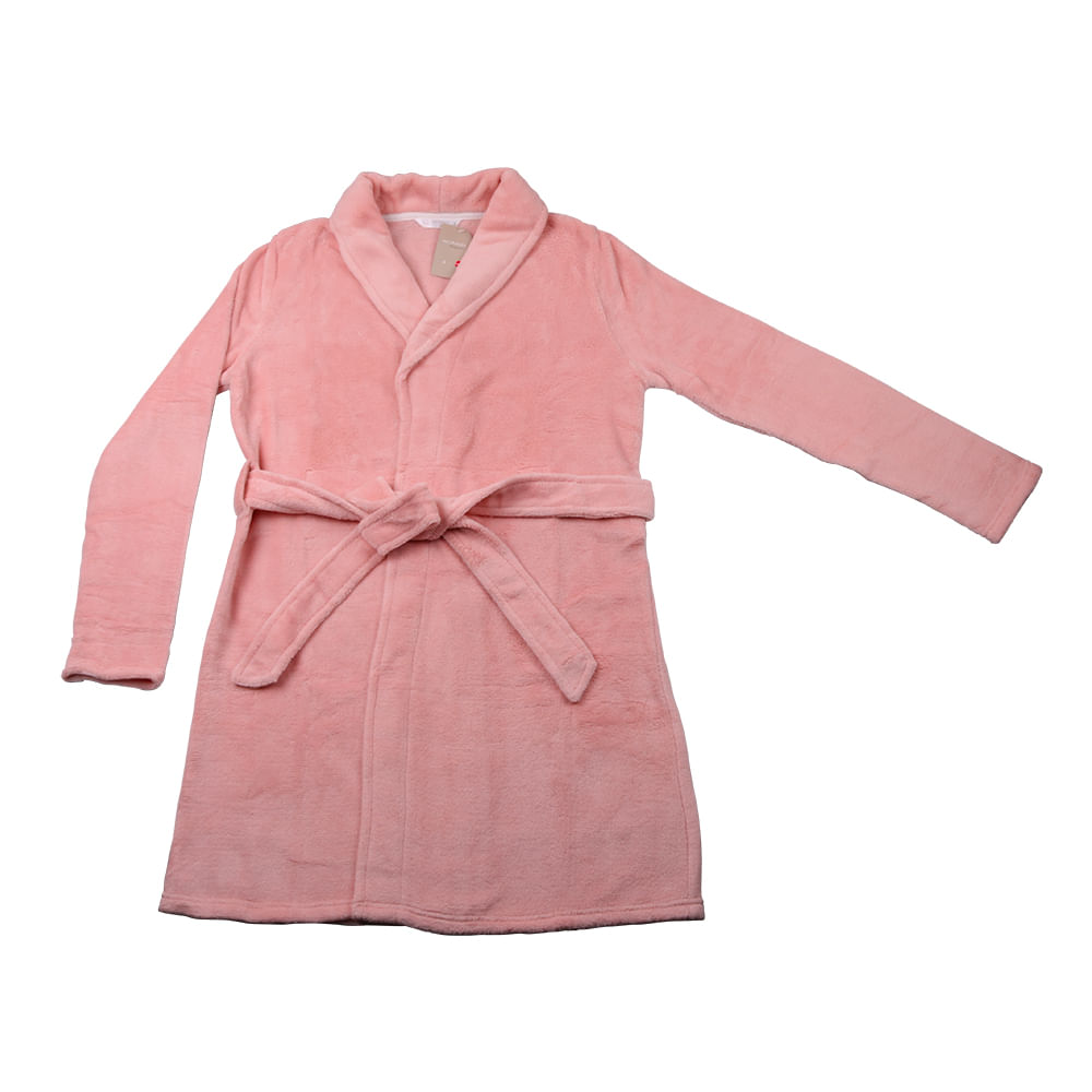 Bata Mujer Polar Rosa I19 Disco