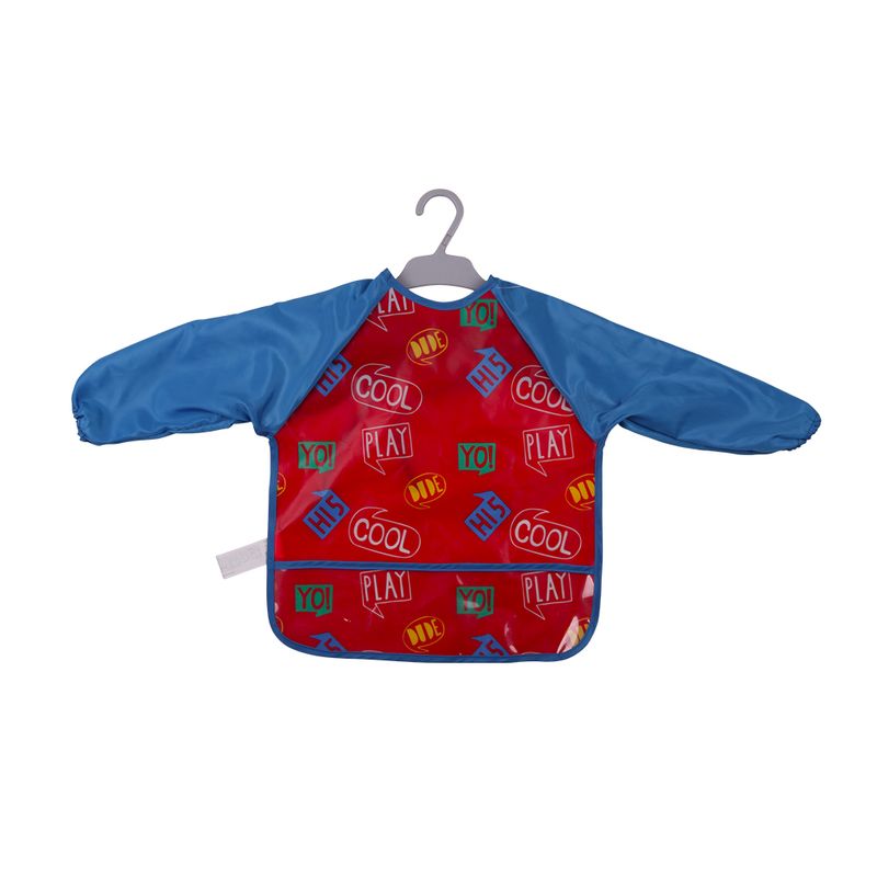 Babero-Plastico-Con-Mangas-Bebe--Aqua-az-1-349665