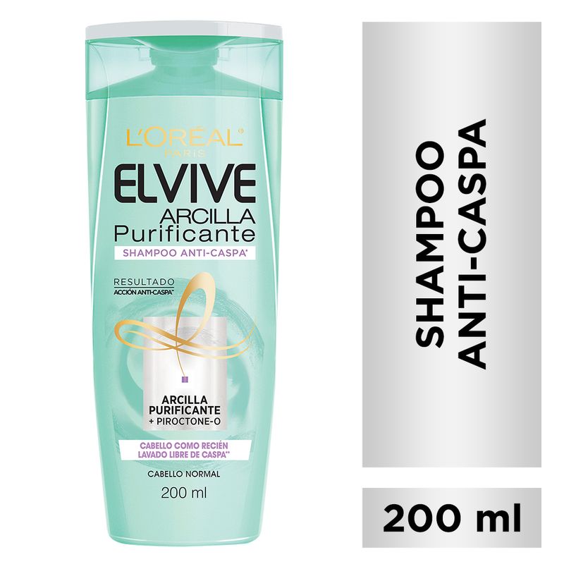 Shampoo-Anti-caspa-Arcilla-Purificante-Elvive-Loreal-Paris-200-Ml-1-38187