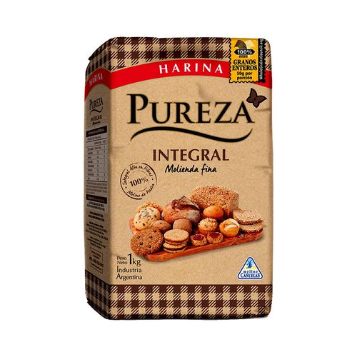 Harina Pureza Integral 100% 1 Kg