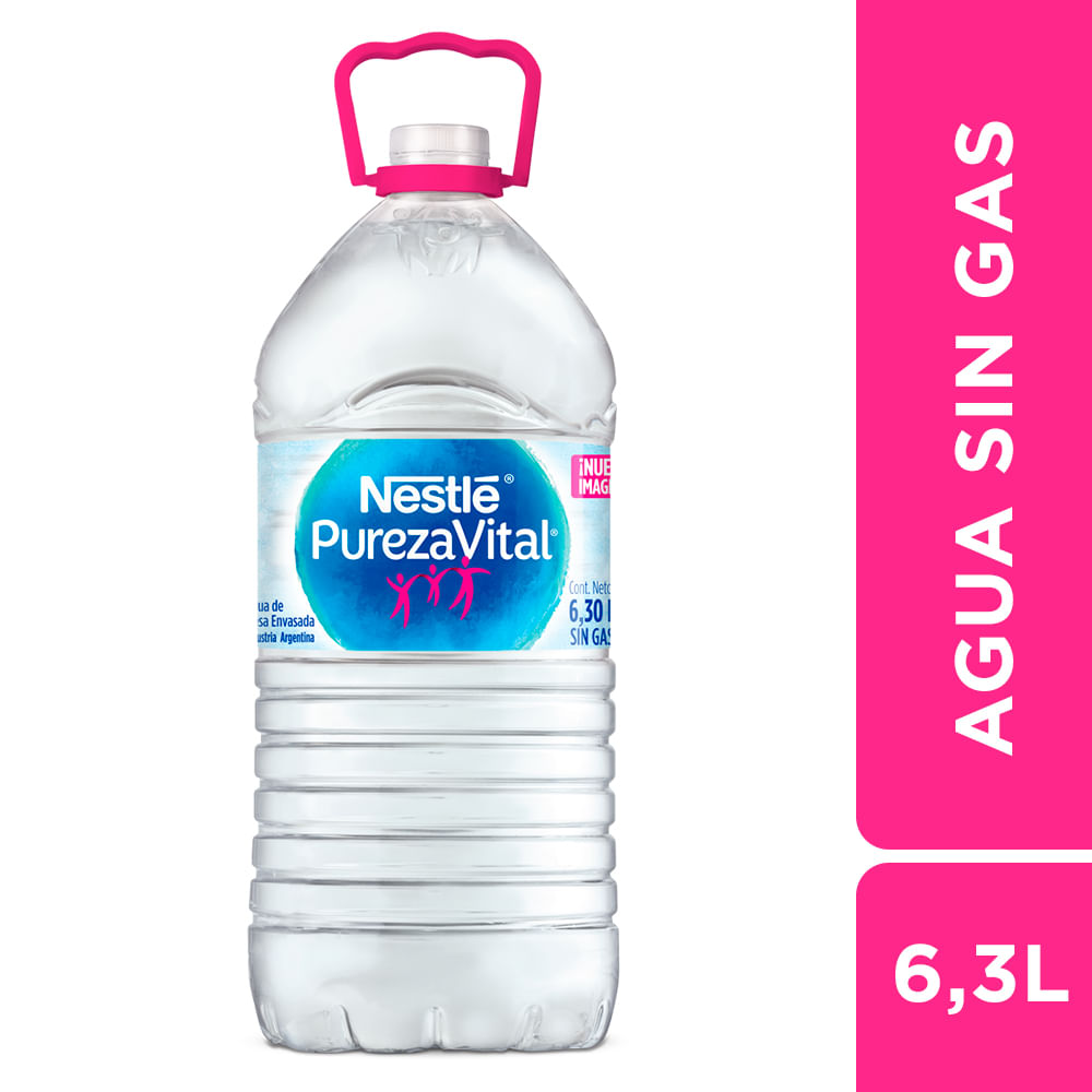 Agua Sin Gas Nestlé Pureza Vital Bidón 6,3 L - Jumbo