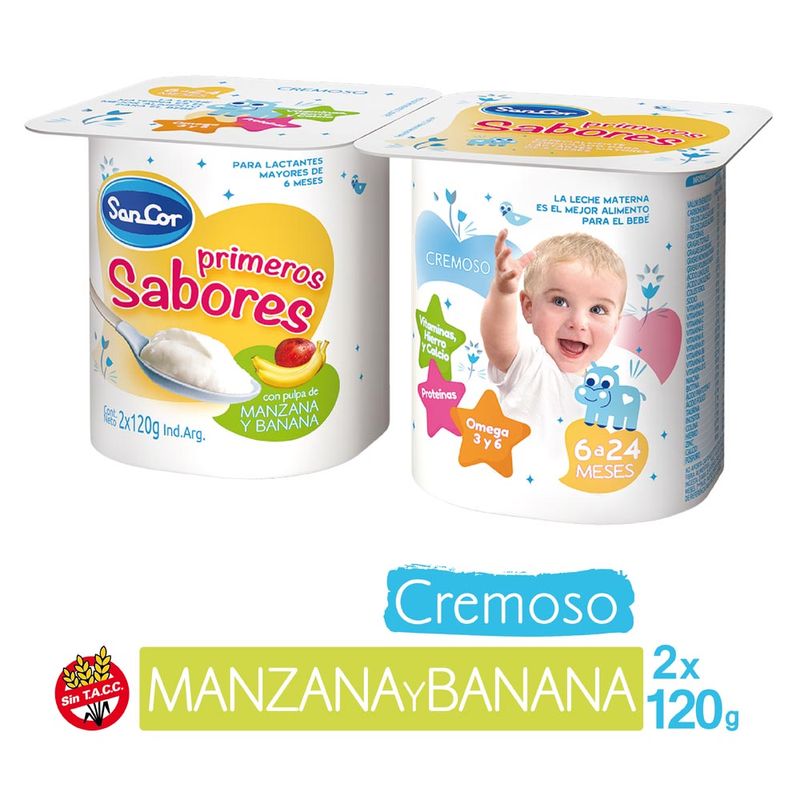 Yogur-Cremoso-Entero-Sabor-Manzana-Banana-Sancor-Primeros-Sabores-2-120-Gr-1-15420