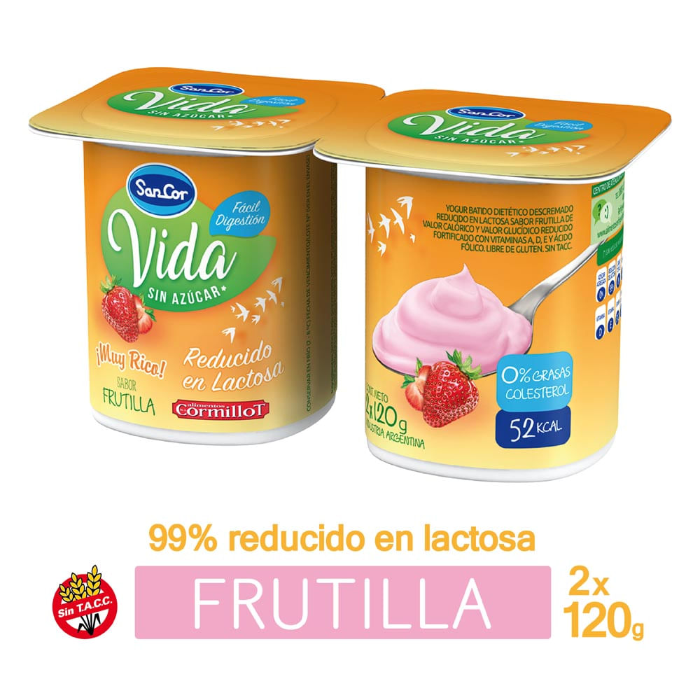 WebApp - Yogur Parcialmente Descremado Zerolact Frutilla Activia x 125 g. -  Supermercado La Anónima