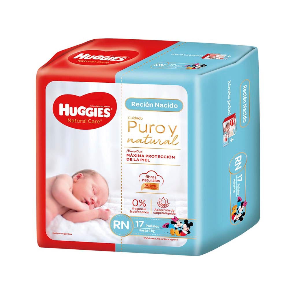 Caja De Toallitas Humedas Para Bebés, Natural Care, Huggies. (17