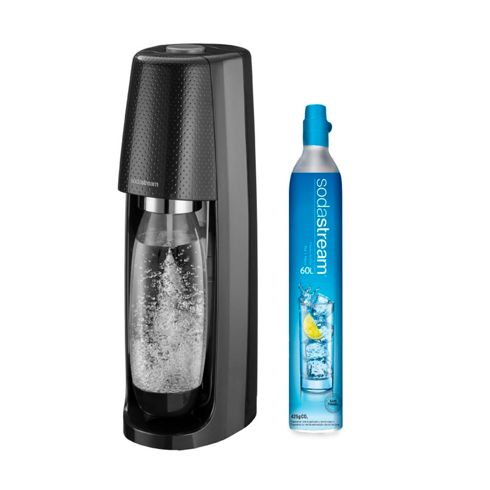 SodaStream – Botellas para preparar bebidas con gas plástico transparente