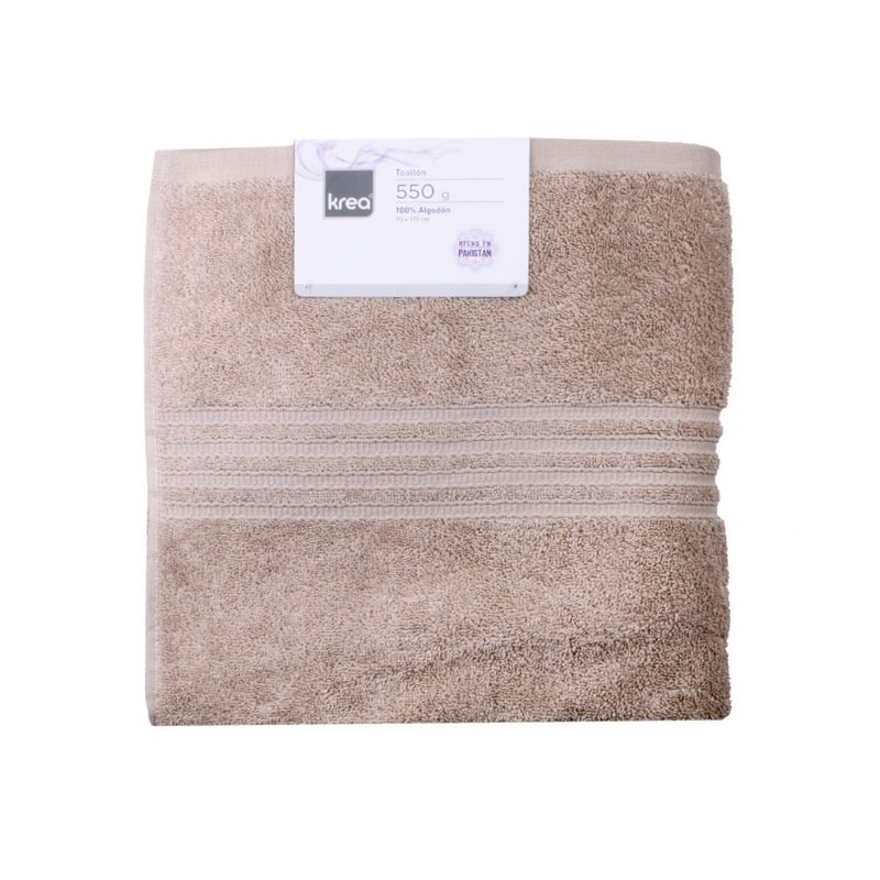 Toallon-Krea-Beige-90x170-Cm-550-Gsm-1-594853