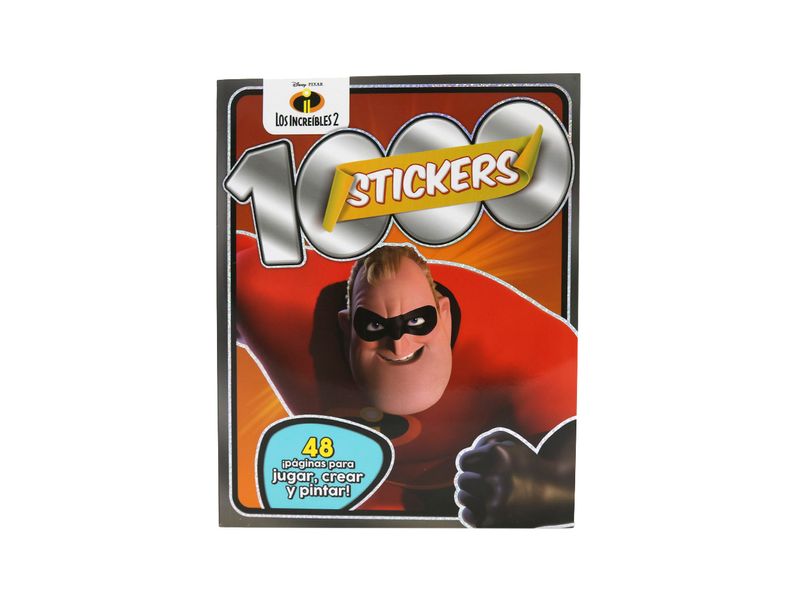 COL. 1000 STICKERS P/PINTAR-4 TITULOS