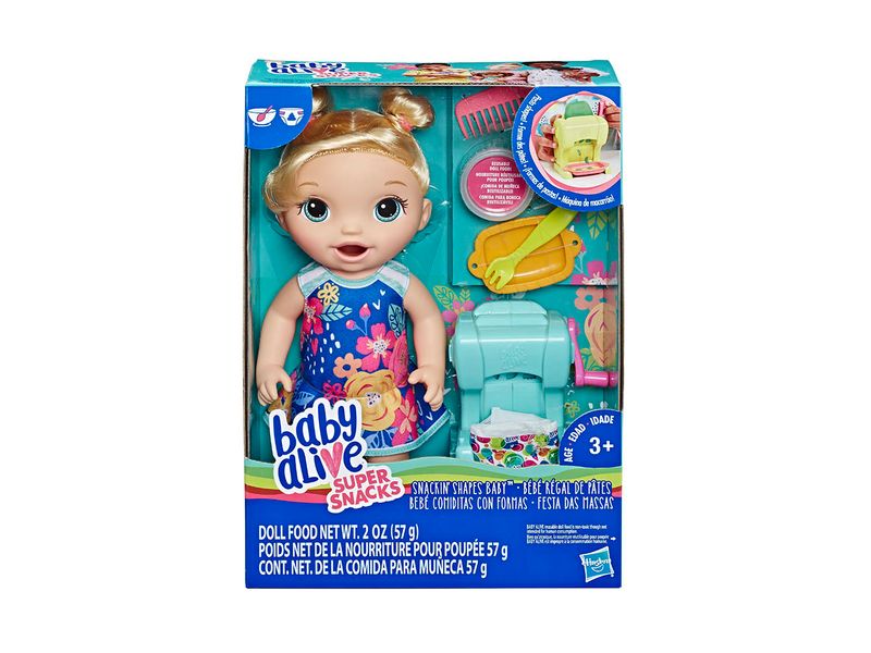 Muñeca baby alive online come espaguetis