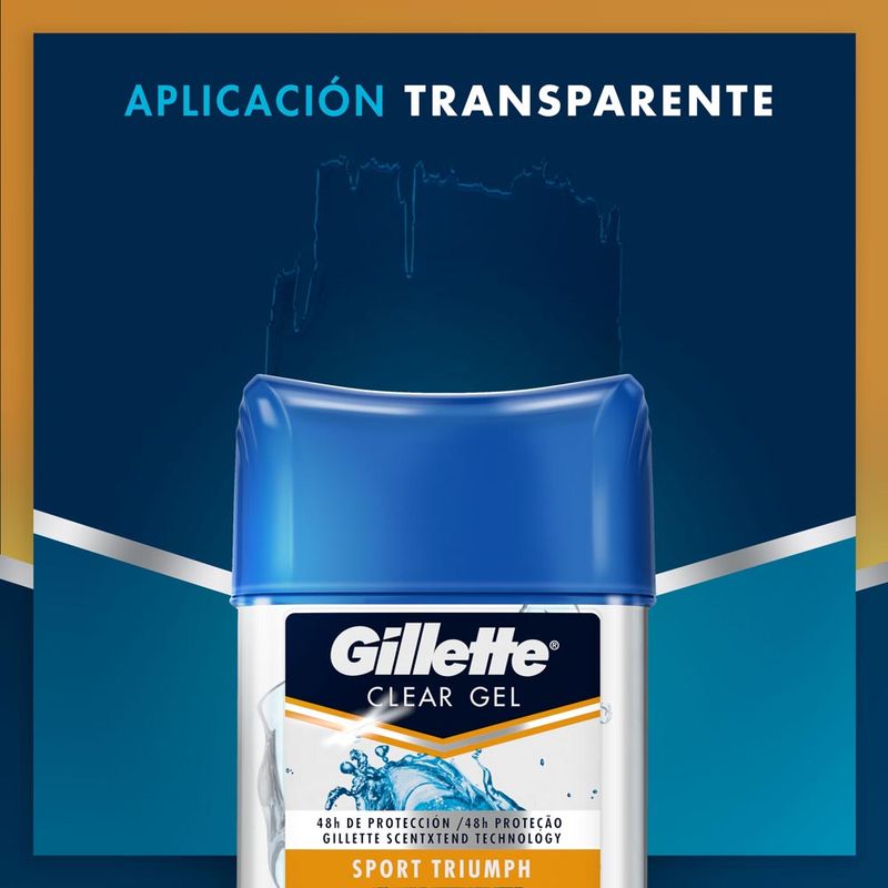 Antitranspirante-Gillette-Sport-Triumph-Clear-Gel-82-Gr-3-46538