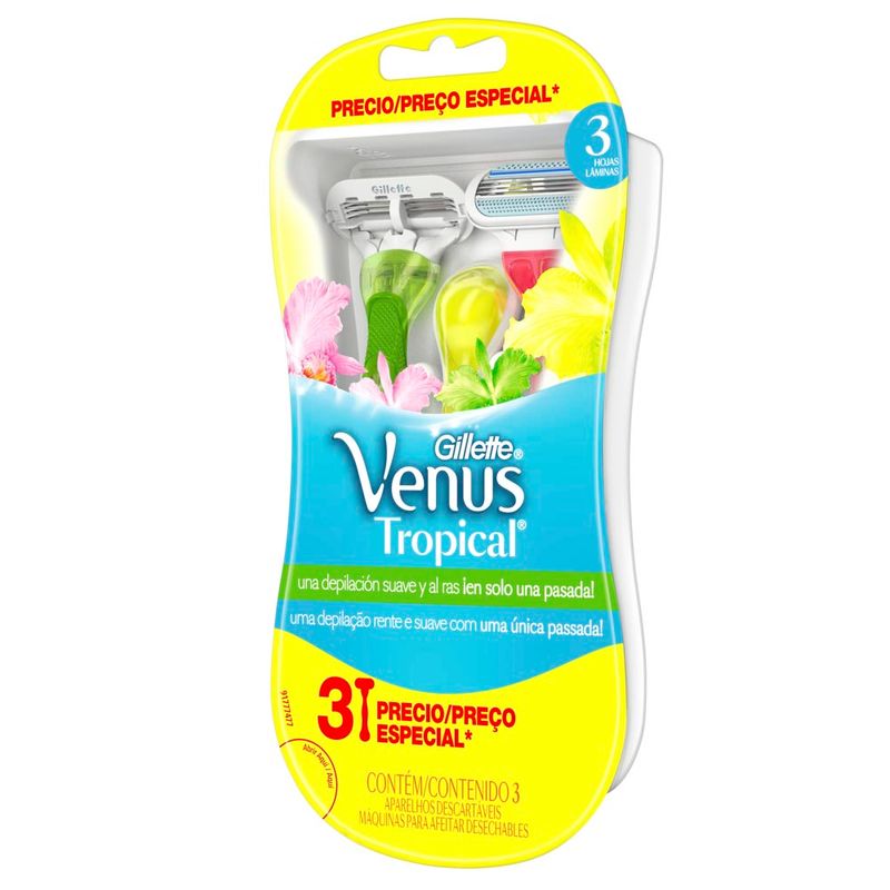 Maquinas-Para-Afeitar-Gillette-Venus-Tropical-3-Unidades-4-36205