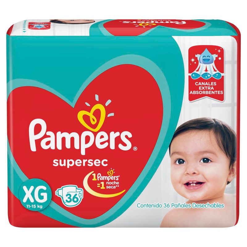 Pañales-Pampers-Supersec-Xg-36-U-2-445787