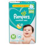 Pañales-Pampers-Confort-Sec-M-72-U-2-379018