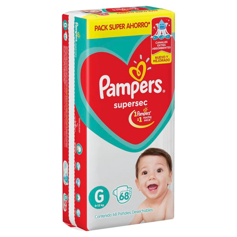 Pañales-Descartables-Pampers-Supersec-Grande-2-828325