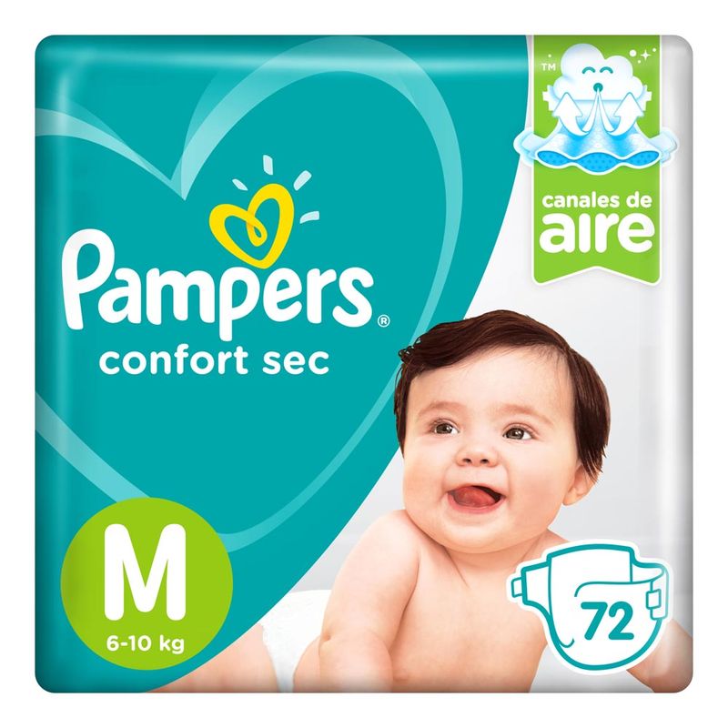 Pañales-Pampers-Confort-Sec-M-72-U-1-379018