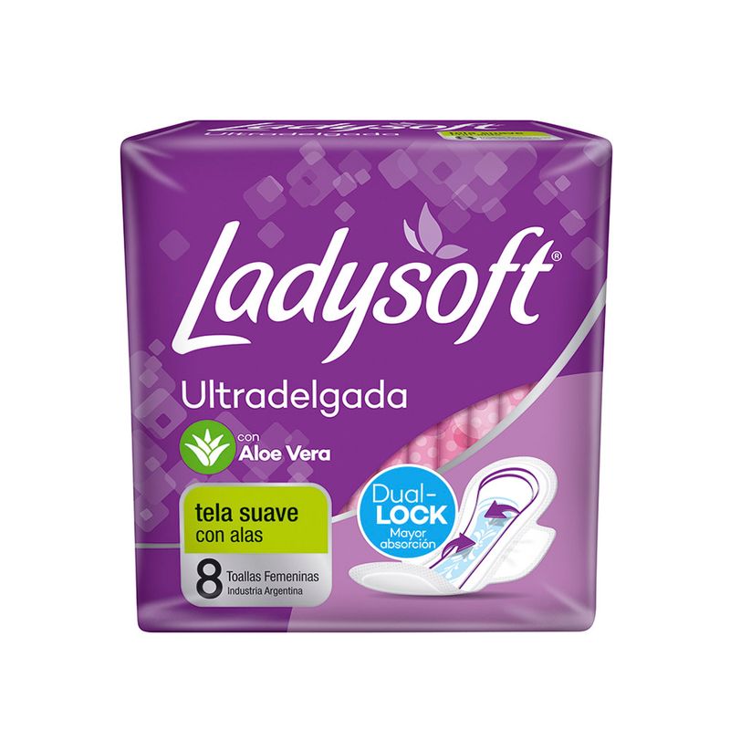 Toallas-Femeninas-Ladysoft-Ultradelgada-Suave-Con-Alas---8-U-1-43410