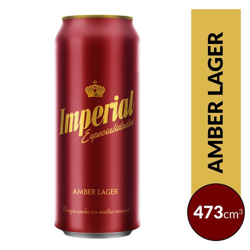 Cerveza Imperial Roja 473cc Lata