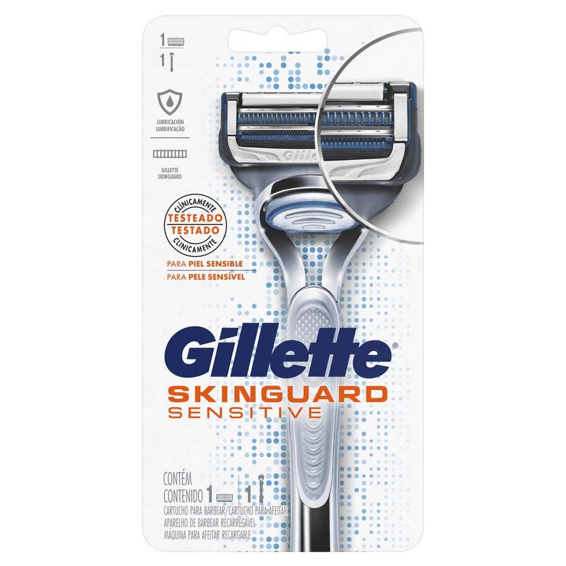 Maquina-Para-Afeitar-Recargable-Gillette-Skinguard-Sensitive-1-Unidad-2-846373