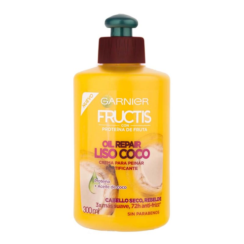 Crema-Para-Peinar-Fructis-Oil-Repair-Liso-Coco-300-Ml-2-254365