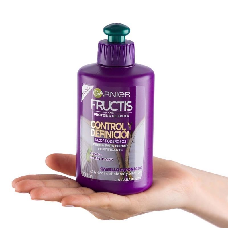 Crema-Para-Peinar-Fructis-Control-Y-Definicion-Rizos-Poderosos-300-Ml-4-39967