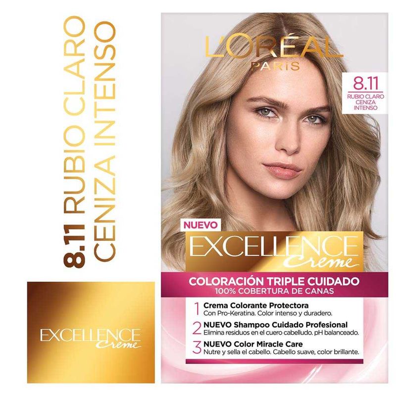 Tintura-Permanente-Excellence-Creme-De-L-Oreal-Paris-811-Rubio-Claro-Ceniza-Profundo-47-Gr-1-28345