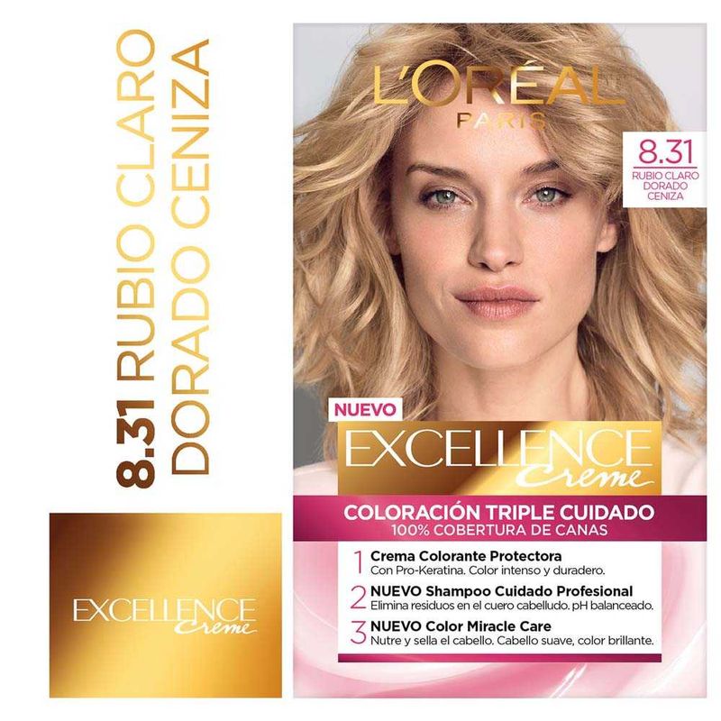 Tintura-Permanente-Excellence-Creme-De-L-Oreal-Paris-831-Rubio-Claro-Dorado-Ceniza-47-Gr-1-28366