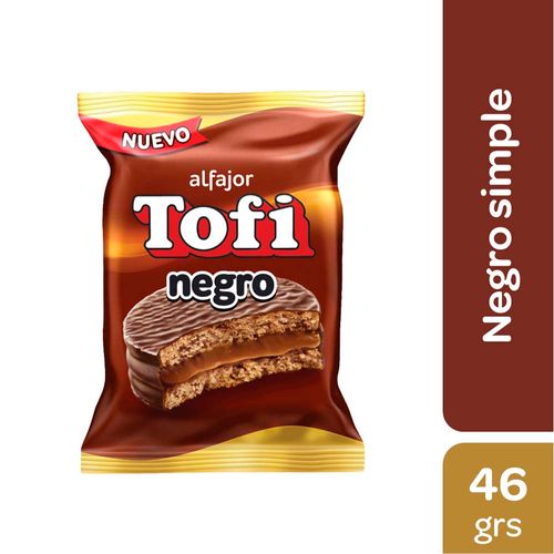 Alfajor Tofi Negro 46 Gr