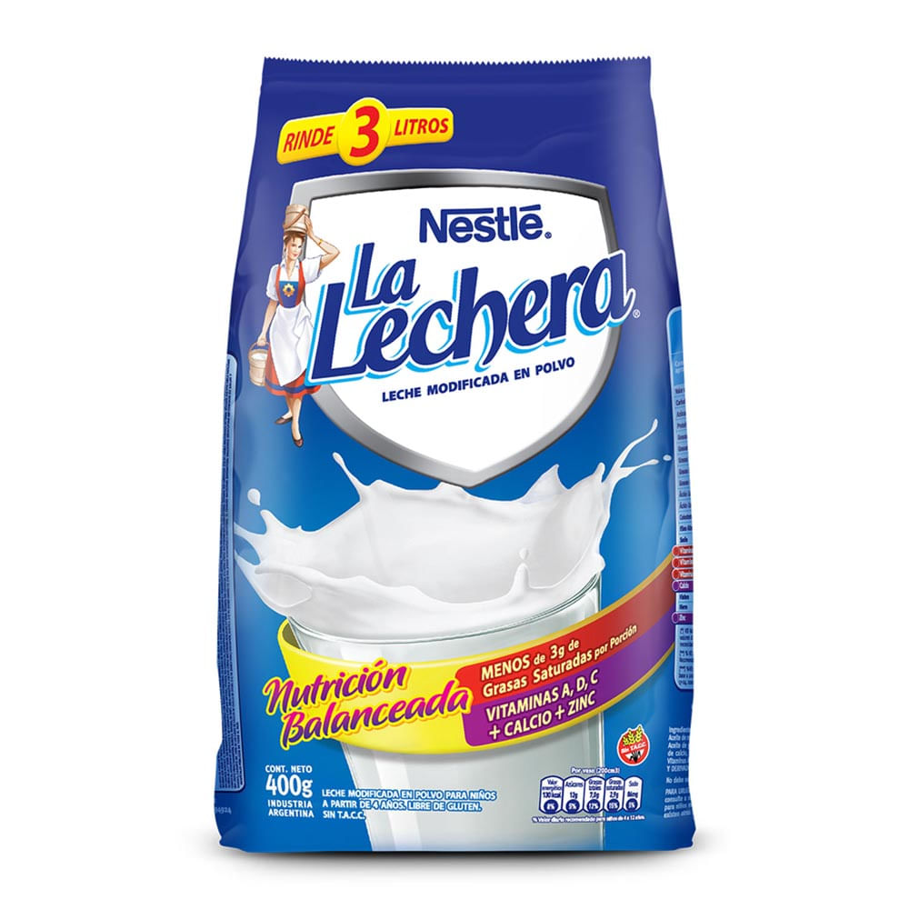 Leche En Polvo La Lechera 400 Gr