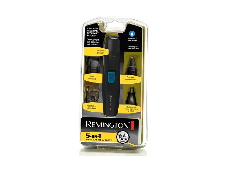 Cortador Vello Facial Remington Negro Jumbo