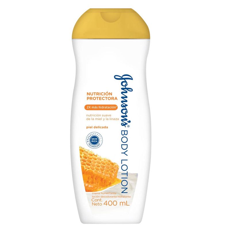 Loción corporal hidratante JOHNSON'S® BODY LOTION® Nutrición Renovadora