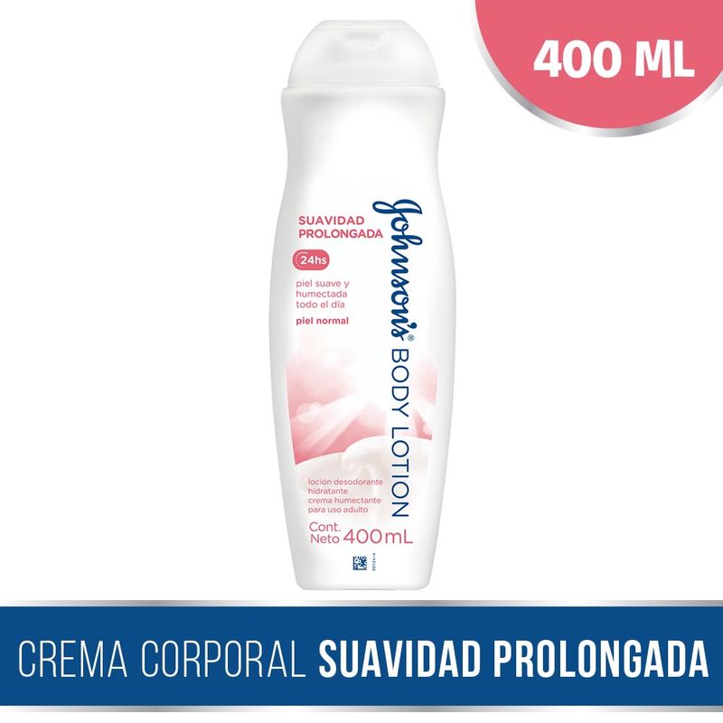 Locion-Corporal-Hidratante-Johnson-s®-Body-Lotion®-Suavidad-Prolongada-X-400-Ml-1-33547