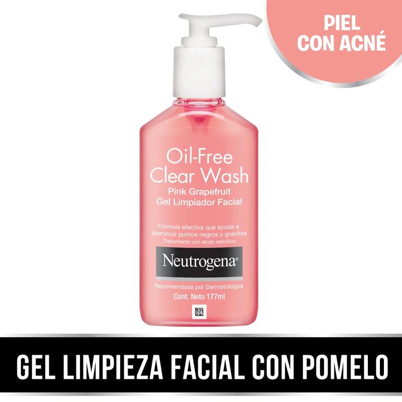 Gel-De-Limpieza-Neutrogena®-Oil-Free-Clear-Wash-Pomelo-X-177-Ml-1-35131
