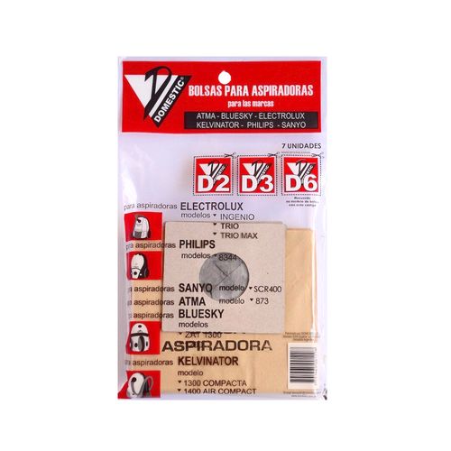 Bolsa Para Aspiradora Electrolx Ingenio Domestic