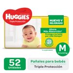 Pañales-Huggies-M-Classic-52-U-1-38406