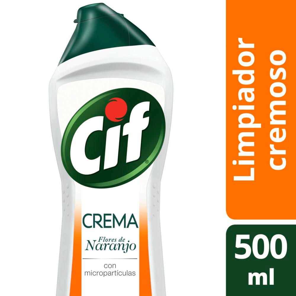 Limpiador en crema - 750 gr. - CIF Naranjo