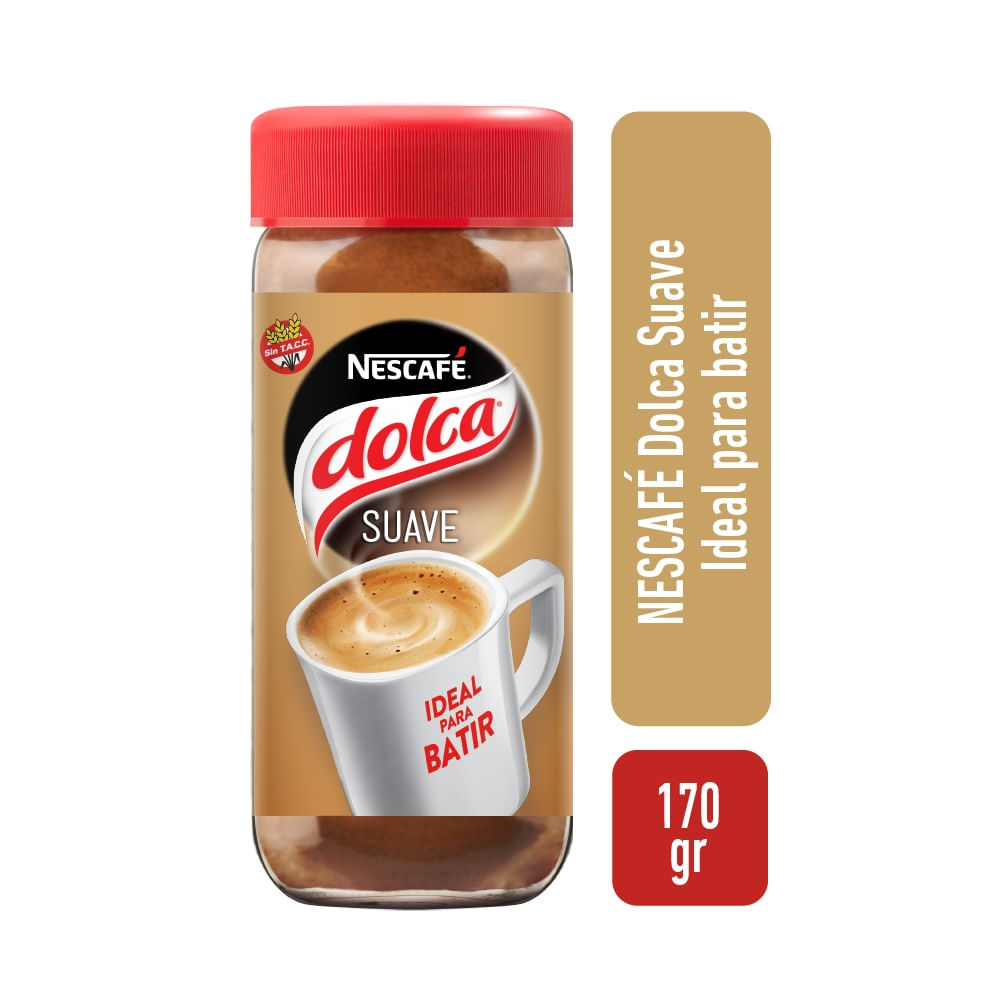 CafÉ InstantÁneo Nescafe Dolca Suave X 170 Gr Vea