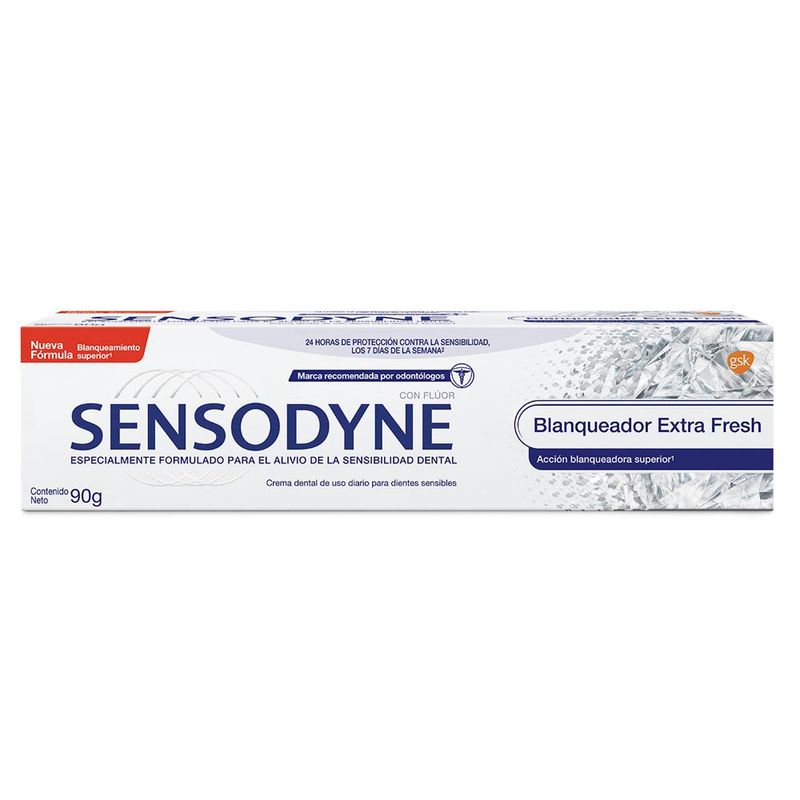 PASTA DENTAL SENSODYNE BLANQUEADOR EXTRA FRESH 90GR - Jumbo