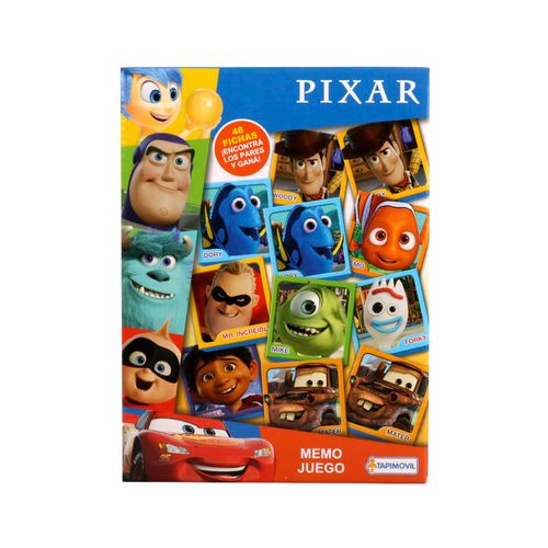 Memo Juego Base De Goma Pixar