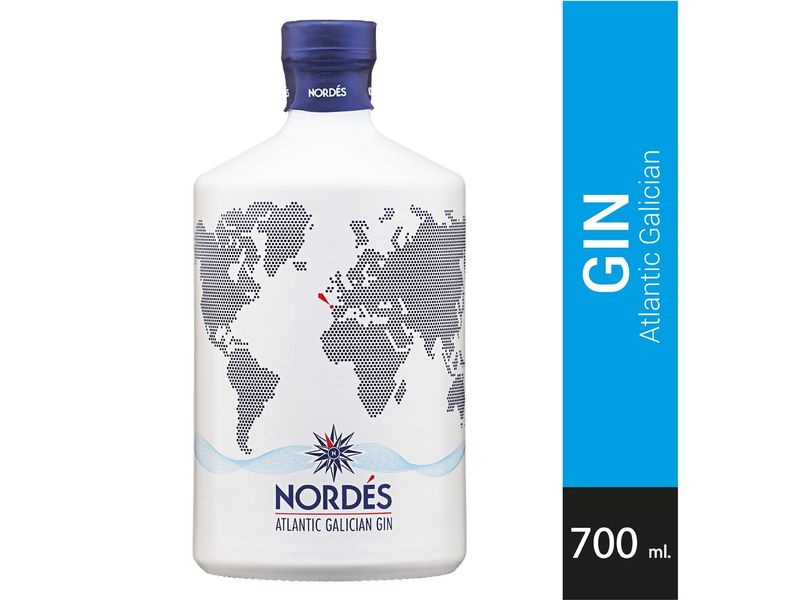 Gin Nordes Atlantic Galician 700 Ml - Disco