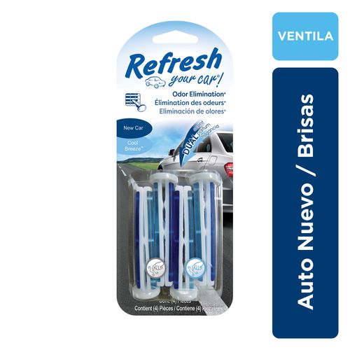 Perfume Para Auto Refresh Vent Stick Auto Nuevo/brisas