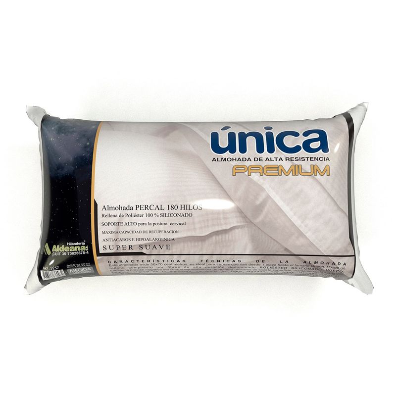 Almohada-Krea-X-1-Un-tela-De-Percal-Relleno-Siliconado-Con-Fuelle-De-5-5257-bsa-un-1-1-348329