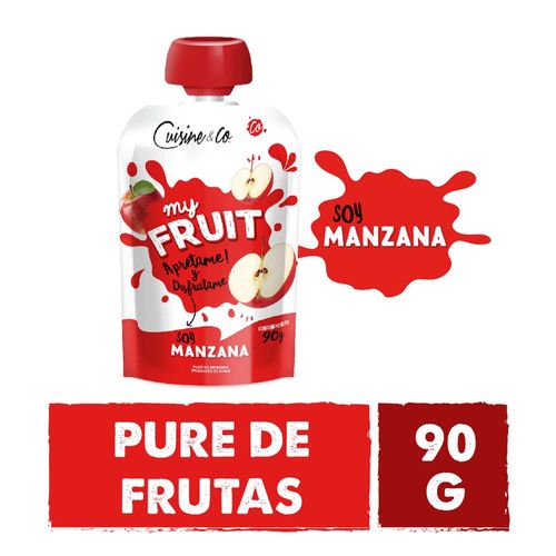 Pulpa De Fruta Manzana Cuisine & Co X 90 Gr