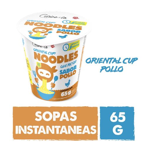 Sopa Instantánea Sabor Pollo 65 Gr Cuisine & Co
