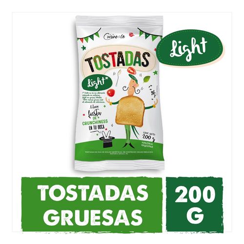 Tostadas Light 200gr Cuisine & Co