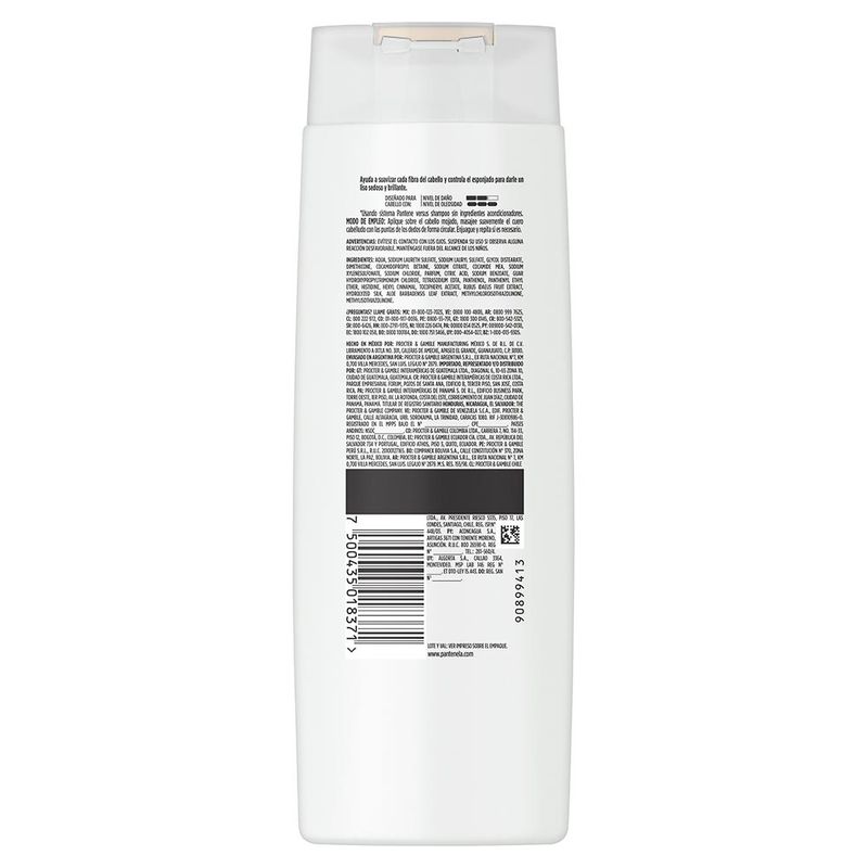 Shampoo-Pantene-Pro-v-Liso-Y-Sedoso-200-Ml-3-34491