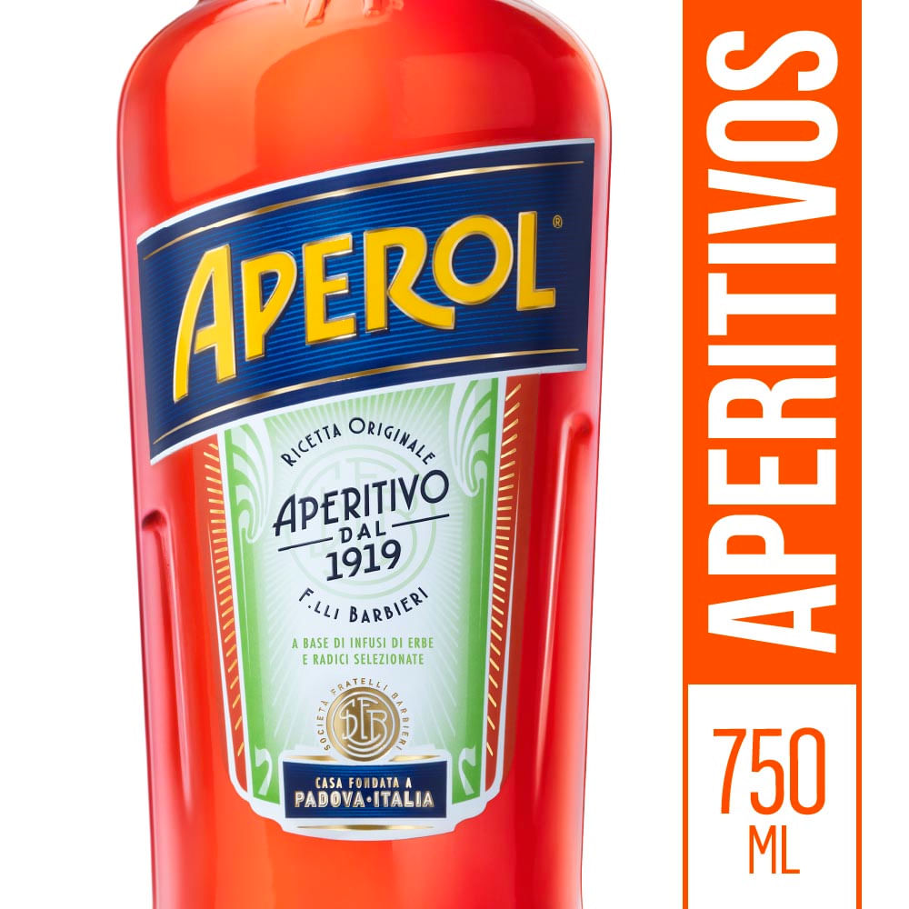 Aperitivo Aperol 750 Ml - Jumbo