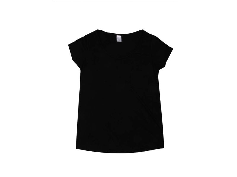 Remera con bolsillo online mujer