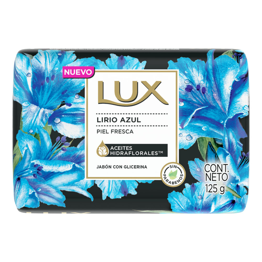 Jabón En Barra Lux Lirio Azul 125 G Jumbo 6149